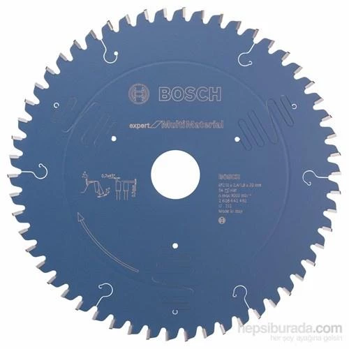 Bosch Exp. Daire Testere Bıç. 210x30x2,4mm 54 Diş - Resim 2