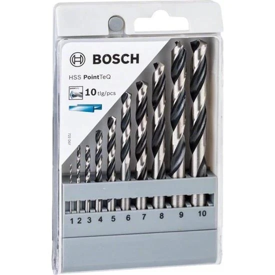 Bosch Hss Pointteq Metal Matkap Ucu Seti 10 lu ürün görseli 1