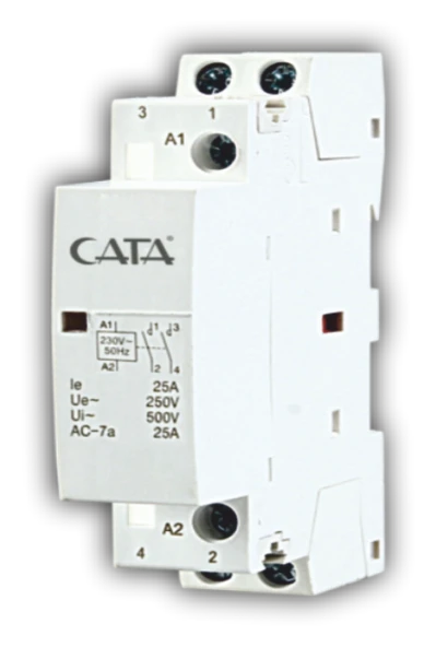 CATA CT 9183 Sesiz Modüler Aydınlatma Kontaktörü 25A ürün görseli 1
