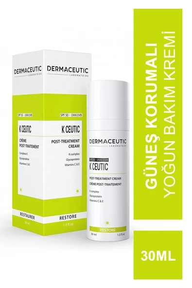 Dermaceutic K Ceutic 30ml - Güneş Korumalı Yoğun Bakım Kremi ürün görseli 1
