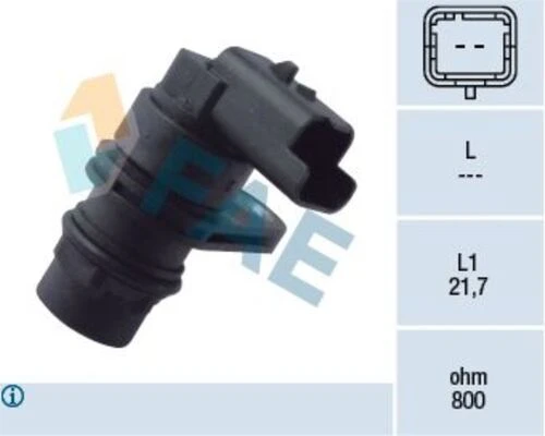 FAE 79257  HIZ SENSÖRÜ 308 508 PARTNER TEPE 3008 208 2008 5008 DS5 ürün görseli 1