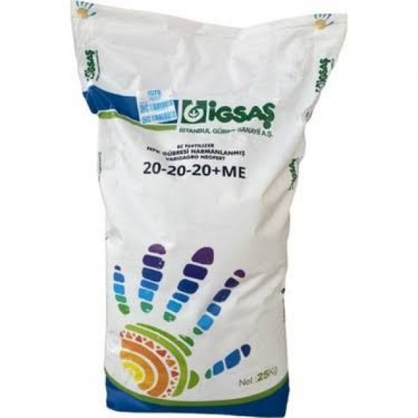İGSAŞ 20.20.20 Toz Gübre 25 KG ürün görseli 1