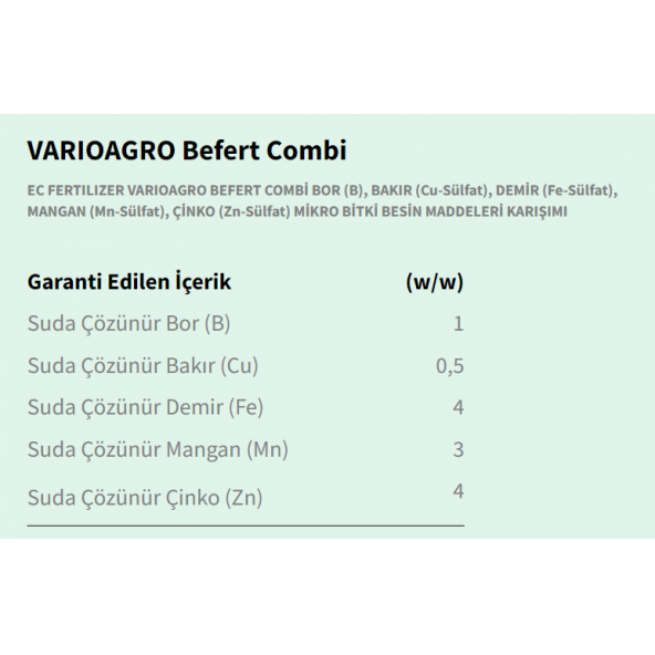 İGSAŞ COMBİ - TOZ GÜBRE (1 KG) - Resim 2