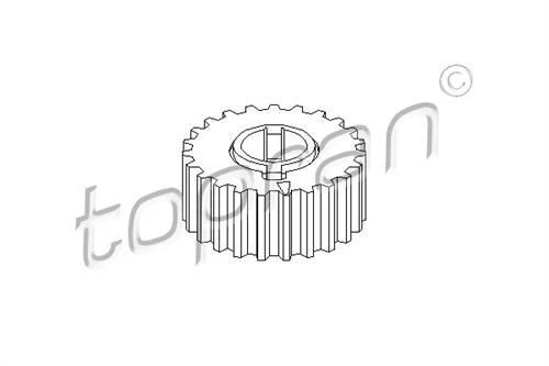 TOPRAN 205539001 Xxkrank Dişlisi (Opel: Astra F-G-Corsa B-C-Vectra B-C) ürün görseli 1