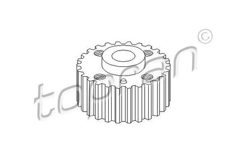 TOPRAN 108698001 Krank Dişlisi (VW Caddy 04-15  Golf 98-14  Passat 97-11  Polo 02-10  Transporter 03-15) ürün görseli 1