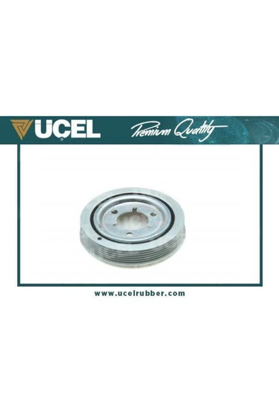 ÜÇEL S3004 Krank Kasnağı Partner-P206-P207-P307-P308-Berlingo-C2-C3-C4-Fiorino-Bipper-Nemo 1,4-1,6 ürün görseli 1