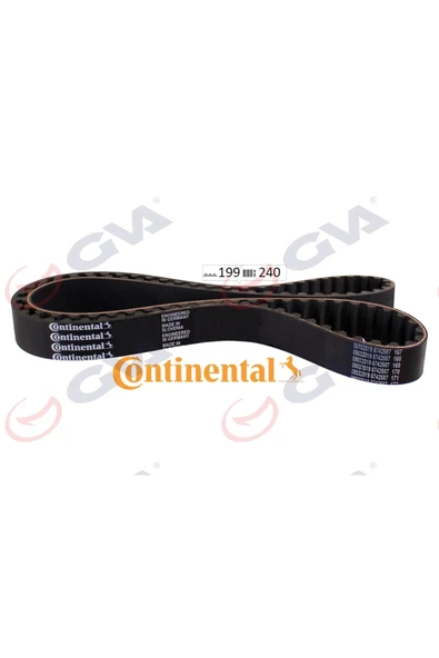 GVA 58199240 Triger Kayışı 199x240 Opel Astra H-vectra C-zafıra 1.9cdtı Astra J-ınsıgnıa 2.0cdtı 08 ürün görseli 1
