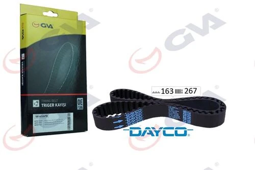 GVA 58163267D Triger Kayışı (163×267) Avensis 2.0 İ (97-03)-Camry 2.2 İ (91-01)-Carına 2.0 İ (87-97)-Rav4 2.0 İ (9 ürün görseli 1