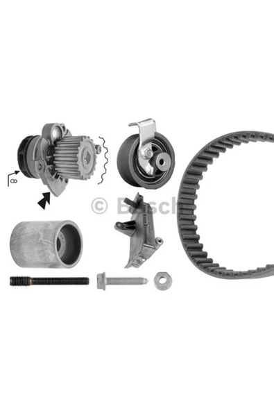 Bosch 1987948166  (K025569XS)EKSANTRİK GERGİ SETİ BORA (00-05)GOLF ürün görseli 1