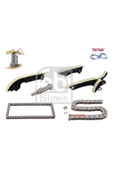 FEBI 172899  Eksantrik Zincir Seti 247-cls257 2018- 608-654 Eksantrik Zinciri Açık / Z.gergisı / 3kız ürün görseli 1