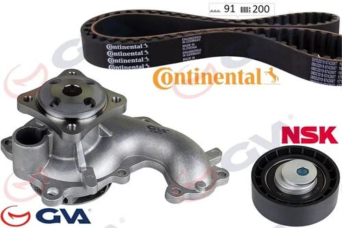 GVA 59WPK3520 -1 Triger Seti Devirdaimlı Connect 2002 2013 1.8 Tdcı 2t1q6m260aa ürün görseli 1