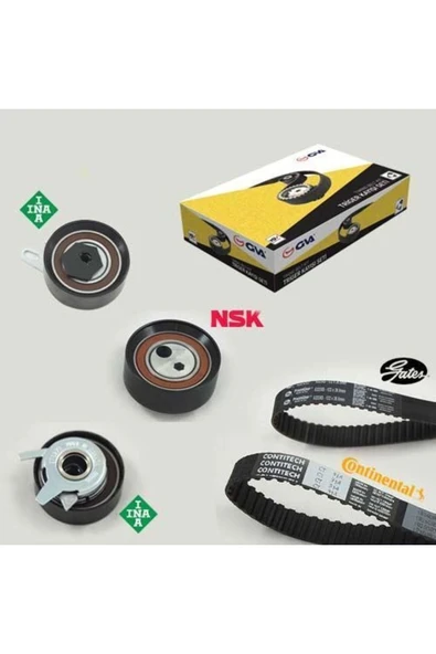 GVA 59T7570OE Triger Eksantrik Gergi Seti 122×26.5 -081×21 T4 2.5tdı Lt35 2.5tdı Acv An J Avr K01532 ürün görseli 1
