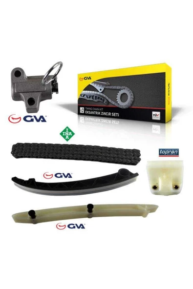 GVA 59C9010 Eksantrik Zincir Seti Opel Corsa 1.2-1.4 16v Twınport - ürün görseli 1