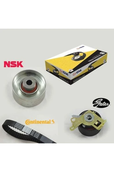 GVA 59T4320 Triger Eksantrik Gergi Seti 206 307 406 407 607 806 807 / Xsara C4 C5 C8 Evasıon 1.8 16v ürün görseli 1