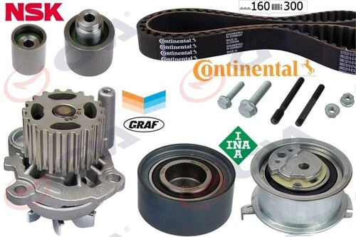 GVA 59WPK7530 DEVİRDAİMLİ TRİGER SETİ (160×30) A4-A5-A6-PASSAT-TI ürün görseli 1
