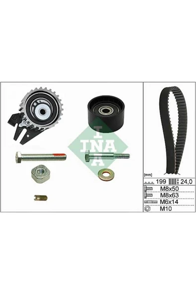 INA 530056210  EKSANTRİK GERGİ SETİ (199×240) ASTRA J-INSIGNIA-COM ürün görseli 1