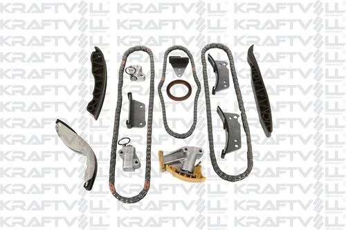 Kraftvoll 12100068  Eksantrik Zincir Kiti Seti Hyundai Stare 2.5 Crdı Kia Sorento 2.5 Crdı 140-170 Hp 243514a020 ürün görseli 1