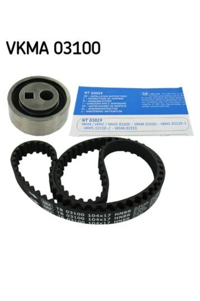 SKF VKMA03100 TRİGER EKSANTRİK GERGİ SETİ 106 205 206 306 307 PAR ürün görseli 1