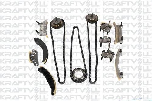 Kraftvoll 12100094  Eksantrik Zincir Seti Vectra 2.8 V6 Turbo-ınsignia 2.0 V6 Turbo-antara 3.0 V5 12633452 ürün görseli 1