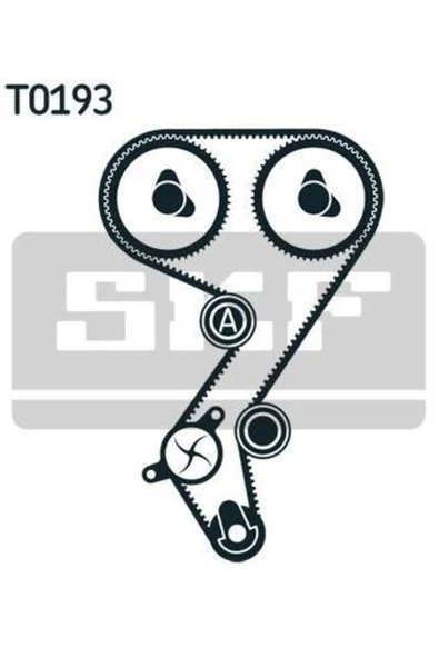 SKF VKMA03256 TRIGER GERGI SETI (PEUGEOT  206-307-1007-308 1.6 16V PARTNER 1.6 2008-/ / CITROEN  XSARA 1.6 16 V) ürün görseli 1