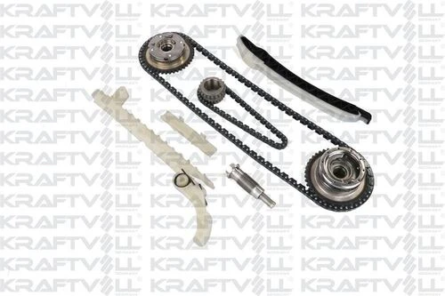 Kraftvoll 12100033  Eksantrik Zincir Seti M133 M270 M274 W176 12-18 W246 11-18 W204 08-14 W205 14-w213 16- A0009933978 ürün görseli 1