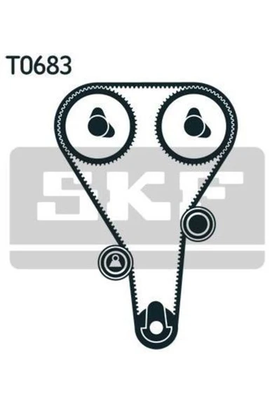 SKF VKMA94201 SET TRIGER (145-220)-(MAZDA  323-FAMILYA 95/98  1.816V /323-LANTIS 96/02  1.8 16V   ) ürün görseli 1