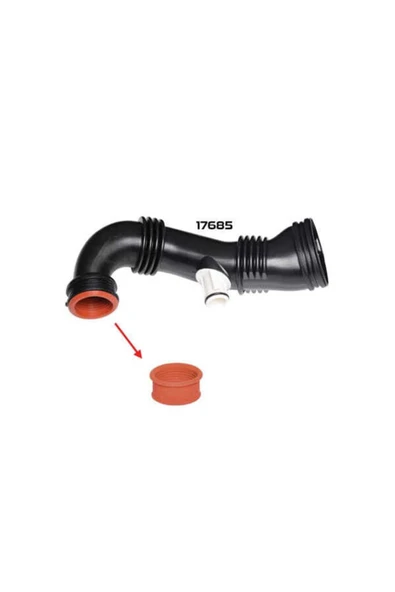 Ibras 17680  Turbo Hortum Contası 107 206 207 307 308 407 1007 3008 5008 Partner Tepee Expert Iıı / X ürün görseli 1