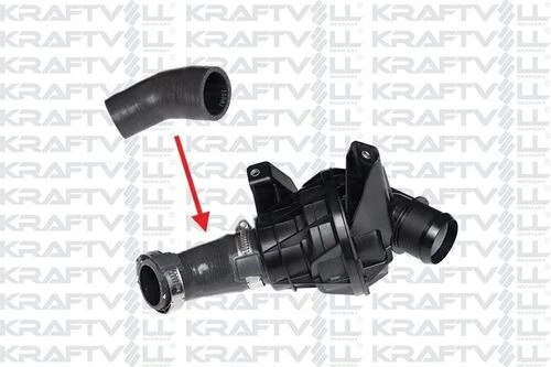 Kraftvoll 10031095  Turbo Hortumu Plastik Parça Hariç Bipper Nemo 1.4hdı 1436.q4 ürün görseli 1