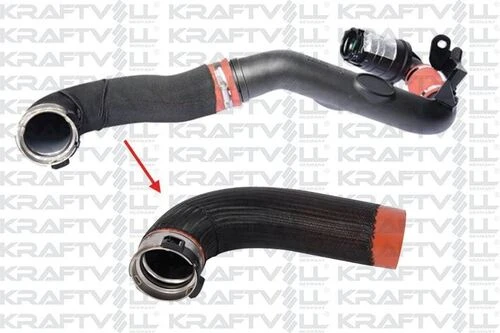 Kraftvoll 10031281  Turbo Hortumu Büyük Plastik Parça Hariç Renault Master Iıı 2.3 Dcı 14- 144600828r ürün görseli 1