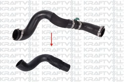 Kraftvoll 10031512  Turbo Hortumu Büyük Plastik Parça Hariç Ford Transit V 347 2.2 Tdcı Ford Transit V 363 2.2 Tdcı Cc116k863de ürün görseli 1