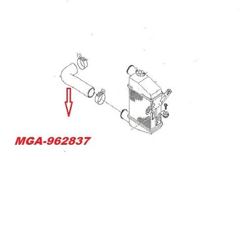 Mga 962837  TURBO HORTUMU ALT GETZ 06- 1.5 CRDI 4 CYL ürün görseli 1