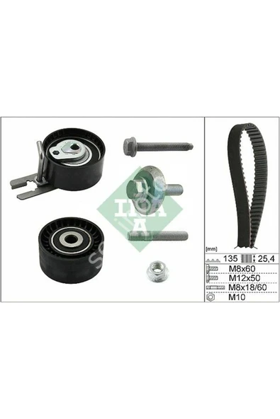 INA 530036910 x EKSANTRİK GERGİ KİTİ C3 02 ürün görseli 1