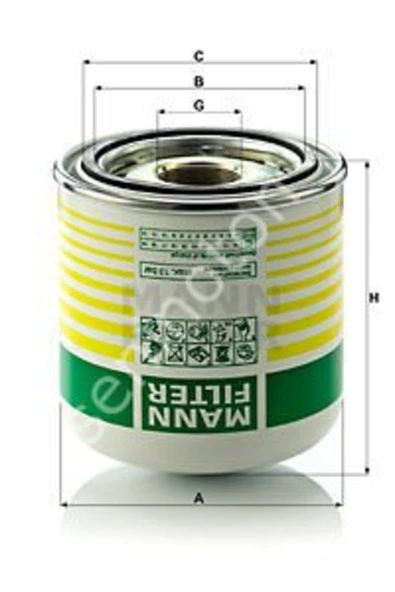 Mann TB1364X FİLTRE AĞIR VASITA ürün görseli 1