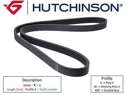 Hutchinson 6PK1715 KANALLI KAYIŞ FORD- AUDI OPEL ürün görseli 1