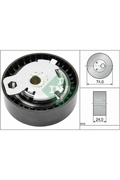 INA 531049710  TRİGER EKSANTRİK GERGİ RULMANI FIESTA FOCUS TOURNEO ürün görseli 1
