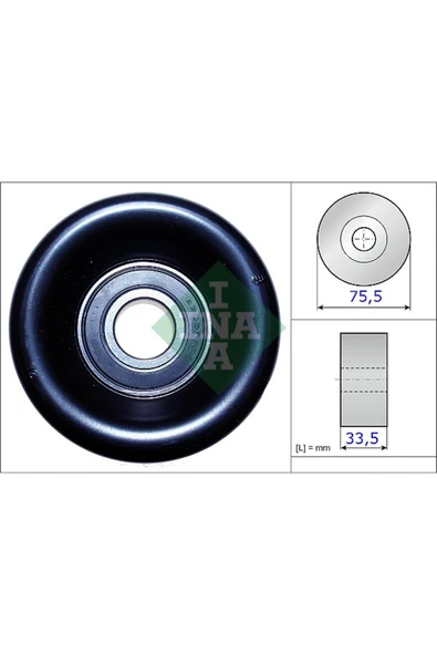 INA 531082710  Gergi Kasnağı Cr-V 2.0 01-08- ürün görseli 1