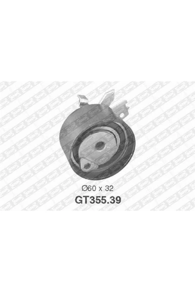 SNR GT35539 TRİGER EKSANTRİK GERGİ RULMANI CLIO II III KANGOO ürün görseli 1