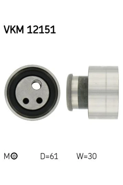 SKF VKM12151 Eksantrik Gergi Rulmanı Fiorino 88-01 Palio 96-03 -Punto 94-99 Albea 02- Uno 60 1.7D- ürün görseli 1