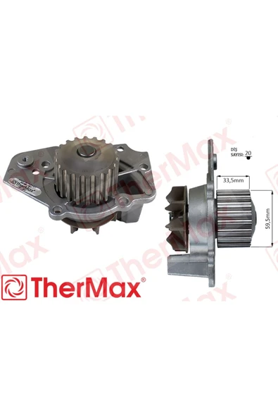 Thermax T01.304 Devirdaim Psa Bx 1.7 1.9 Zx 205 C15 Xantıa 1.9 306 1.8 ürün görseli 1