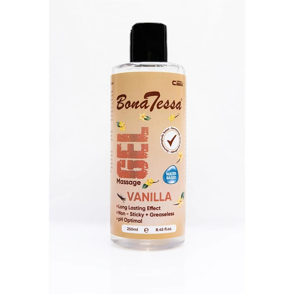 Bona Tessa Vanilya Aromalı Masaj Jeli 250 ml ürün görseli 1