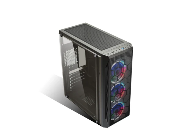 Hiper Zoe Intel Core i5 14400F 16GB RAM 512GB SSD RTX5060 W11 Gaming PC ürün görseli 1