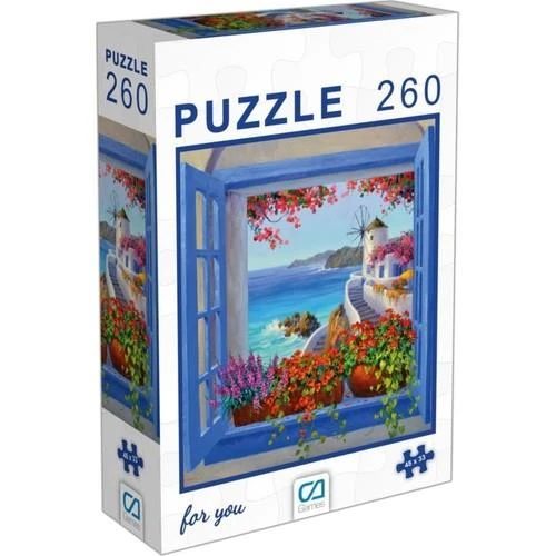 Ca Games Pencere Puzzle 260 Parça CA.6002 ürün görseli 1