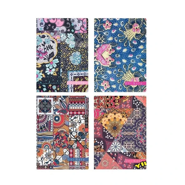 Keskin Uninote Dikişli Defter 18,5x26cm 58yp Noktalı Frenzy 381813-99 ürün görseli 1