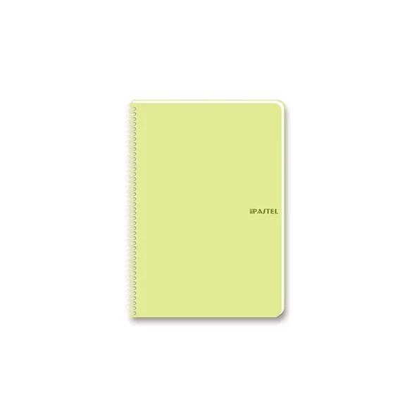 Pastello 80 Yp. Spralli PP Kapak Kareli Defter 540932-99 A4 ürün görseli 1