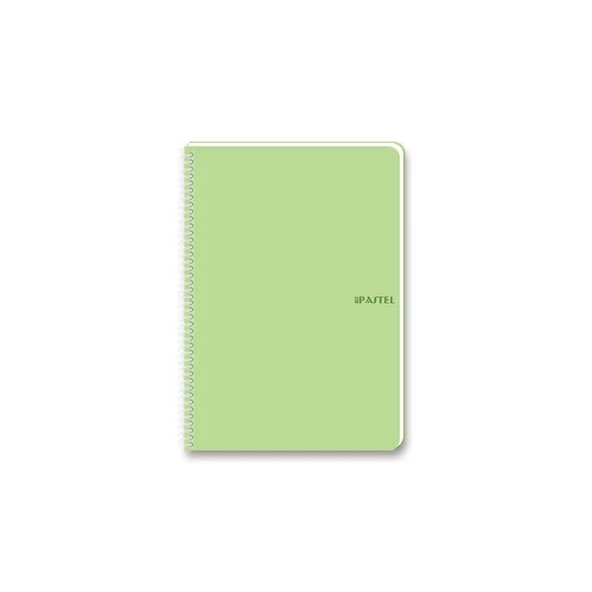 Pastello A4 80 Yp. Spiralli PP Kapak Çizgisiz Defter 540930-99 ürün görseli 1