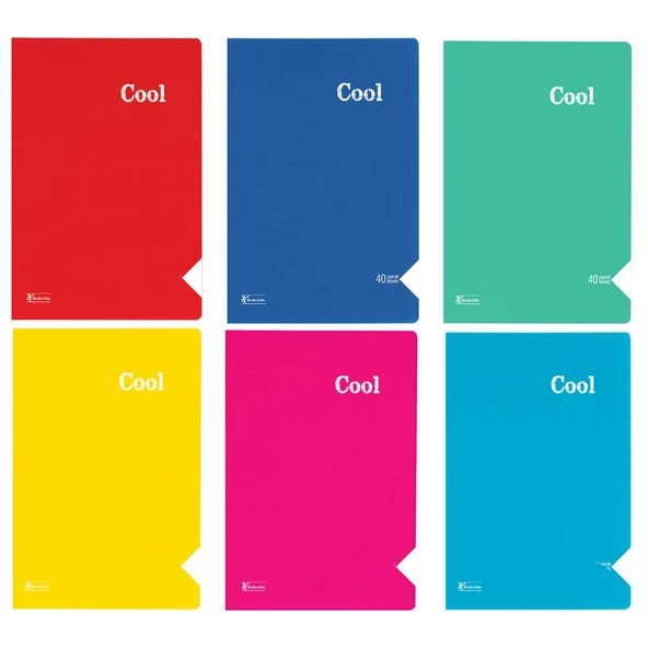 Keskin Color Cool Defter PP Kapak Kareli A4 100 Yaprak 321862-99 ürün görseli 1