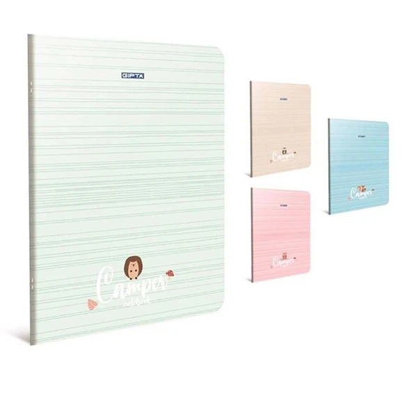 Gıpta Camper A4 Spiralli Karton Kapak Defter 40yp Kareli4332 ürün görseli 1