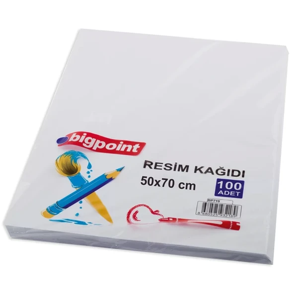 Bigpoint 120 Gram Resim Kağıdı 50x70cm 100'lü Paket ürün görseli 1