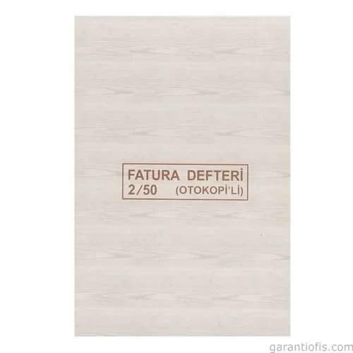 Dilman Otokopili Fatura (2/50 - 3 Nüsha) ürün görseli 1