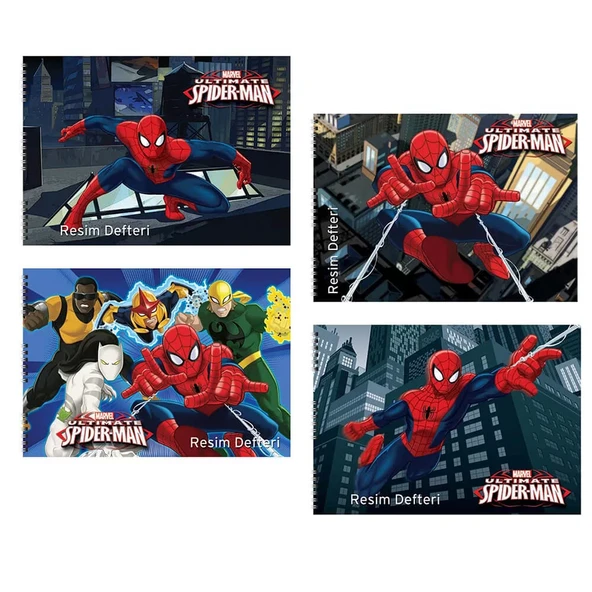 Keskin Color Spiderman Resim Defteri 25x35 cm 15 Yaprak 300215-06 ürün görseli 1